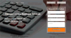 Desktop Screenshot of accountinglacrescenta.com